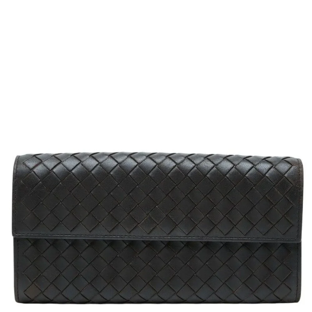 Bottega Veneta Intrecciato Long Wallet